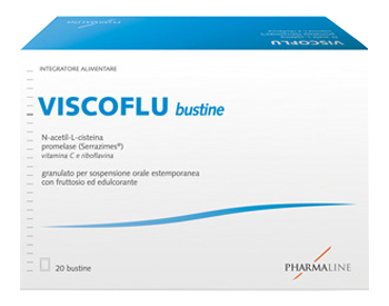 Pharma Line - Viscoflu 10 Fiale da 5ml - Soluzione Salina Ipertonica  Sterile per Nebulizzatore e Instillazione