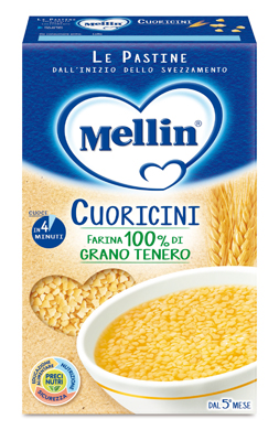 Mellin past.cuoricini 320g