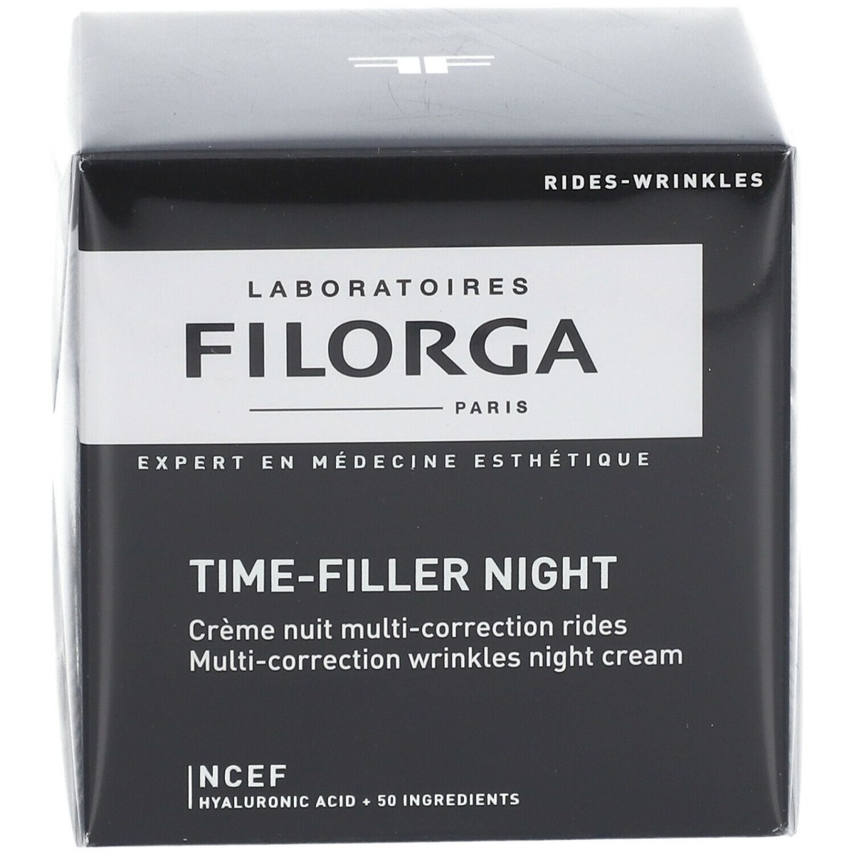 Filorga Time-Filler Mat, crema antirughe (etichetta in lingua