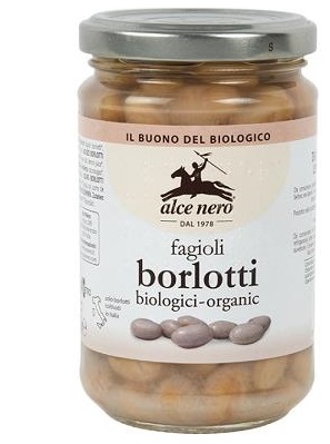 Fagioli Borlotti Biologici Alce Nero 400g - Farmacia Loreto