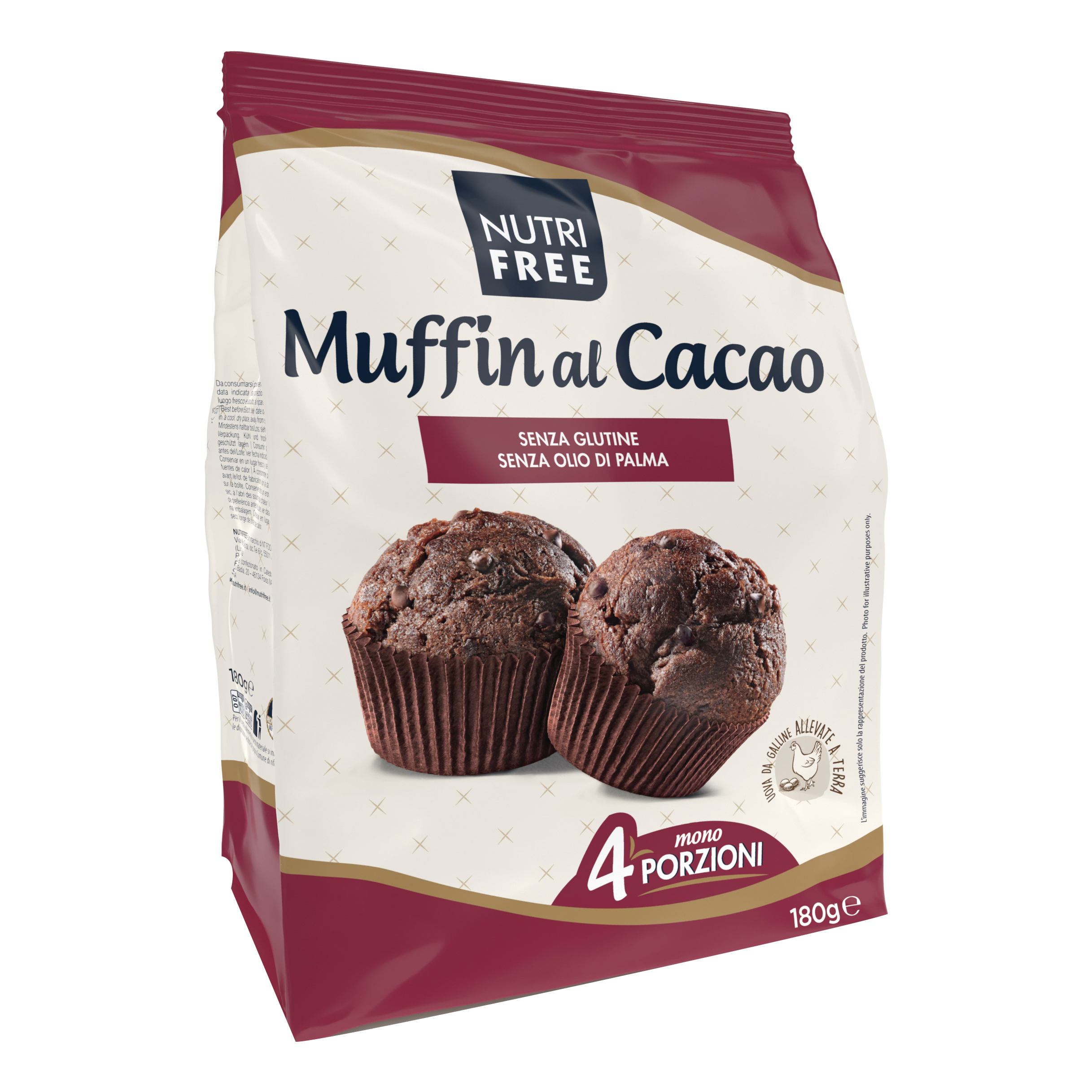 Mr. Day Muffin Con Gocce di Cioccolato, 252g : Grocery & Gourmet Food 