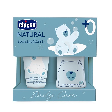 Vendita Online Chicco natural sensation set bagnoshampo pasta