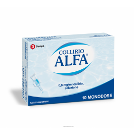 Collirio Alfa Monodose 0,3 ml - Protezione e Comfort per Gli Occhi