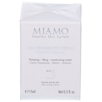 Miamo Age Reverse Cream Crema Contorno Occhi Liftante Refill 15 ml