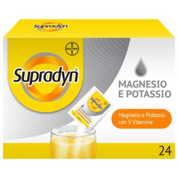 Supradyn Magnesio e Potassio Integratore Vitamine e Minerali 24 Bustine