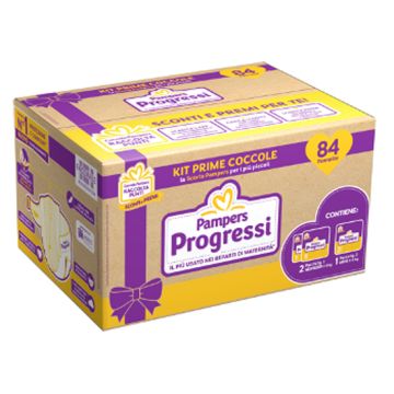 Pampers Progressi Trio Poe 84 Pezzi
