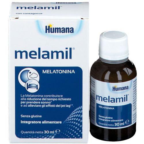 MelaMil Milte Integratore Sonno 30 ml - Gocce Naturali per Dormire