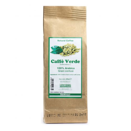 Vendita Online Caffe' verde grani contusi 200 g