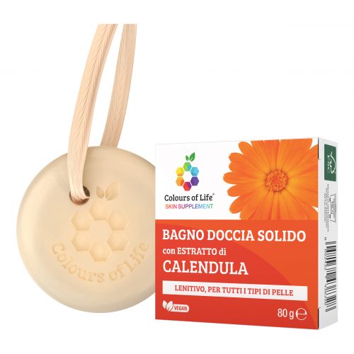 Optima Bagno Doccia Solido con Calendula - Cura Sostenibile per la Pelle