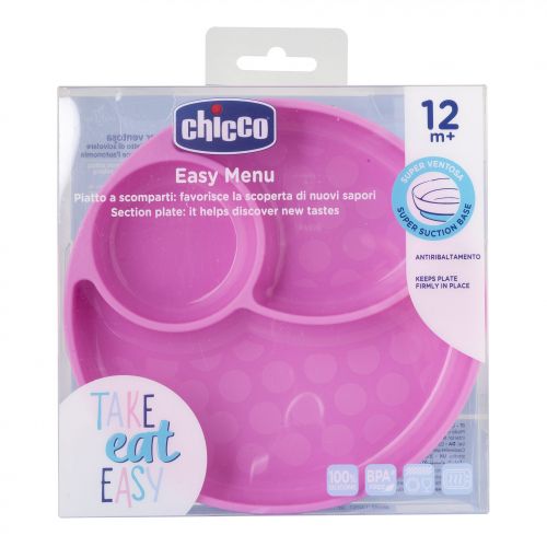 Chicco Tovaglietta Silicone Rosa 1 Pezzo