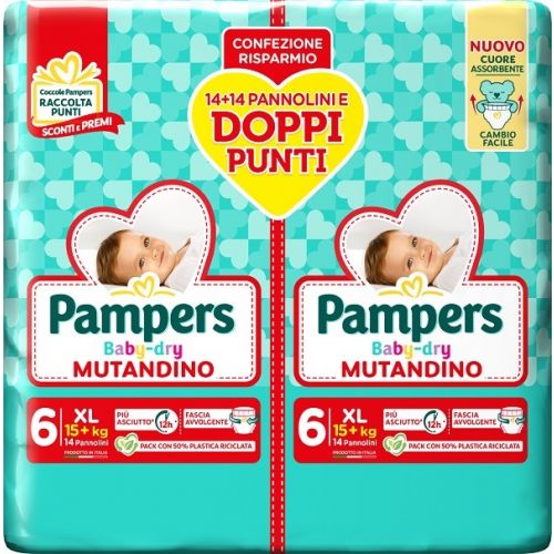 Pampers Progressi Mutandino Tg.7 XXL - Farmacia Loreto