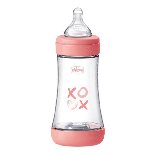 Vendita Online Chicco biberon p5 240ml med silicone girl