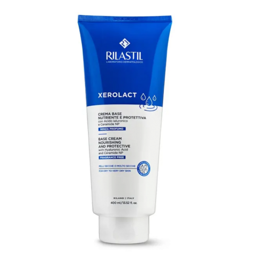 Rilastil Xerolact Crema Nutriente e Protettiva 400 ml - Cura Pelle Secca e  Sensibile