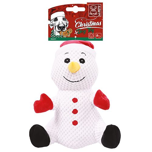 Vendita Online M PETS XMAS CANE GIOCO IN PELUCHE FROSTY 24X19X13 CM Farmacia Soccavo