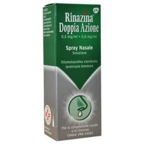 Rinazina Antial 1 Mg/Ml Spray Nasale, Soluzione Flacone Con Nebulizzatore  Da 10 Ml