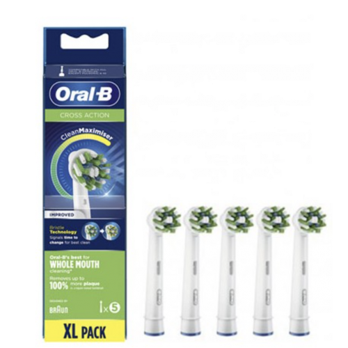 Oral-B Oralb Refill Eb-50-3 Cross Action Testine Di Ricambio 3 Pezzi