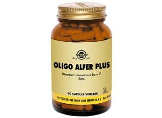 Solgar oligo alfer plus integratore alimentare 90 capsule