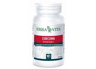 Erba vita curcuma integratore alimentare 60 capsule 450mg