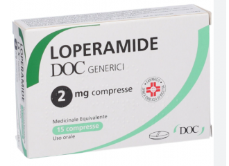 Loperamide Doc Generici 2 mg Diarrea 15 Compresse