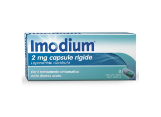 Imodium 2 mg capsule rigide  loperamide cloridrato