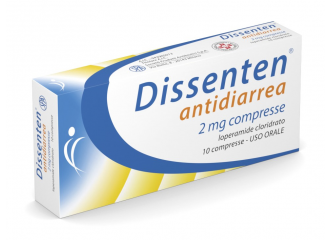 Dissenten anti diarrea 2mg 10 compresse