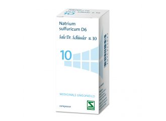 Sale Dr. Schussler n.10 Natrium Sulfuricum 50 g