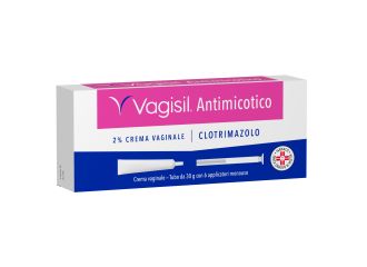 Vagisil 2% Crema Vaginale Clotrimazolo 30g 6 Applicatori Monouso