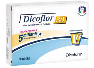 Dicoflor 30 Integratore di Fermenti Lattici 30 Capsule