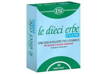 Le dieci erbe flor 30 capsule blist