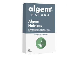 Algem Hairloss Integratore Per Cuoio Capelluto 30 Compresse