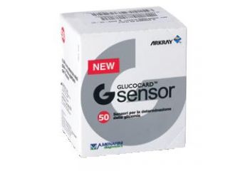 Glucocard g sensor 50 strisce