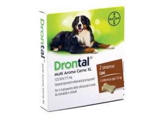 Drontal-multi ar carne xl*2cpr