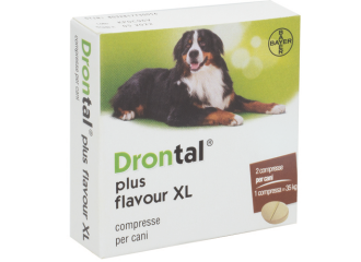 Drontal Plus Flavour 35 kg 2 Compresse
