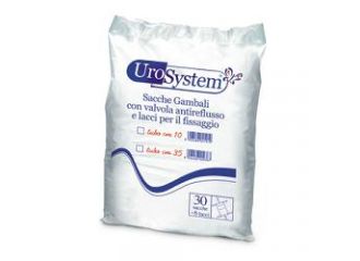 Urosystem sac gamba 10cm 30pz