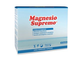 Natural Point Magnesio Supremo 32 Bustine da 2,4 g