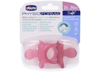 Chicco Gommotto Silicone Rosa 16-36 Mesi 2 Pezzi