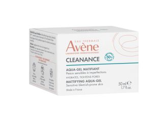 Avène Cleanance Aqua-Gel Crema Viso Idratante e Opacizzante 50 ml