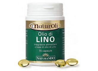 I naturoli olio di lino 70 capsule