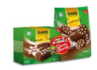 Giusto s/g comete snack 120g