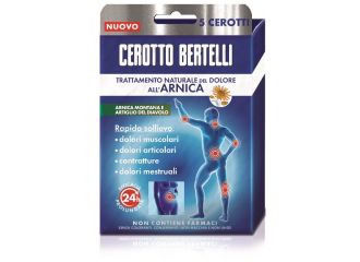 Bertelli Cerotto Arnica 5pezzi