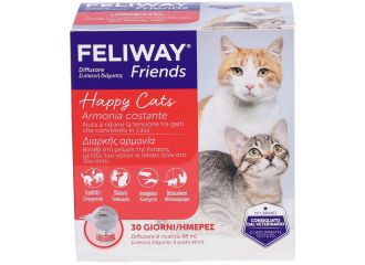 Feliway Friends Diffusore Con Ricarica Gatti 48 ml