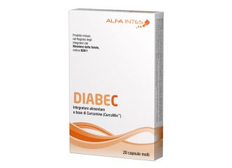 Diabec Integratore Antiossidante 20 Capsule Molli