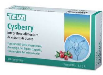 Cysberry 20 cpr teva