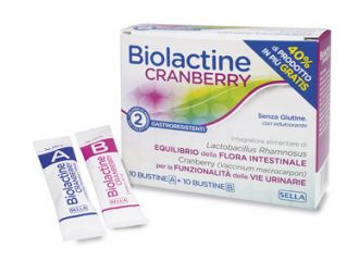 Biolactine cranberry 10+10bust