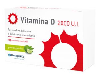 Vitamina D 2000 U.I. 168 Compresse Masticabili