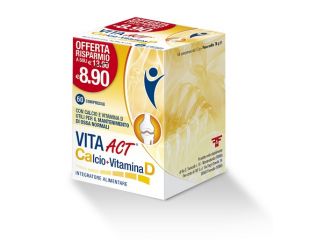 Vita act calcio+vit.d 60cpr