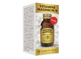 Vitamine maximum b 180 pastiglie