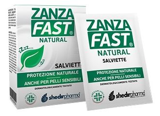 Zanzafast natural salviet 10pz