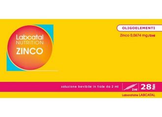 Labcatal nutrition zinco 28 fiale da 2 ml