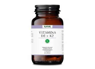 Vitamina d3+k2 60 capsule